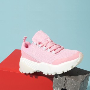 نوي سټایلونه د تنفس وړ انټي سلیپ زاپټیلس میرمنې د میرمنو لپاره د 2021 میرمنو چنکي سنیکرز پورته کوي