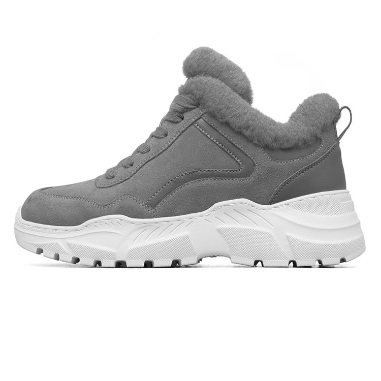 ਚਾਈਨਾ ਫੈਕਟਰੀ ਕਸਟਮ ਮਹਿਲਾ ਪੁਰਸ਼ ਵਿੰਟਰ ਆਊਟਡੋਰ ਫੌਕਸ ਫਰ ਜੁੱਤੇ ਯੂਨੀਸੈਕਸ ਬਰਫ ਸਰਦੀਆਂ ਦੇ ਬੂਟ