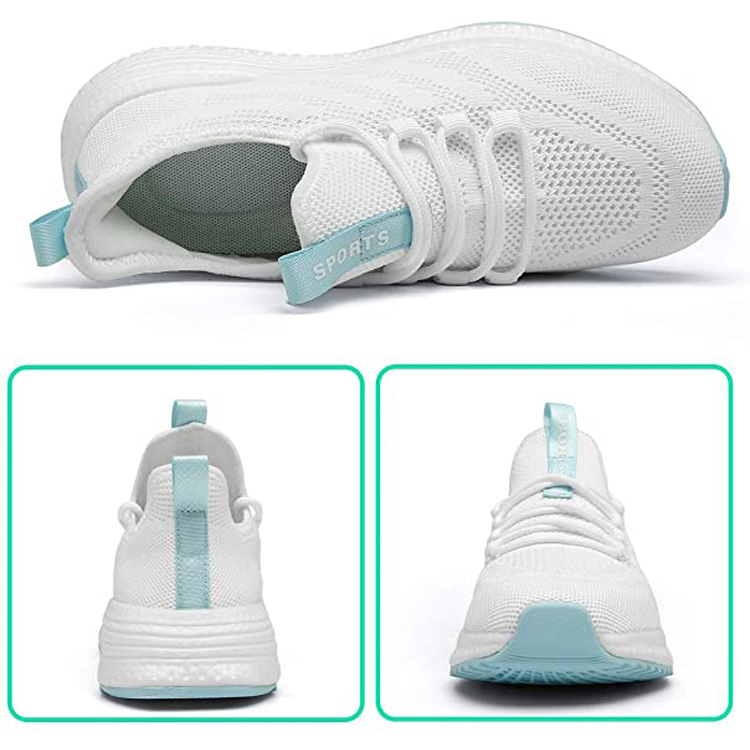 China Hot Sale Fashion Style Zapatillas Mesh Running Shoes Murah Pria Wanita Sneakers Casual