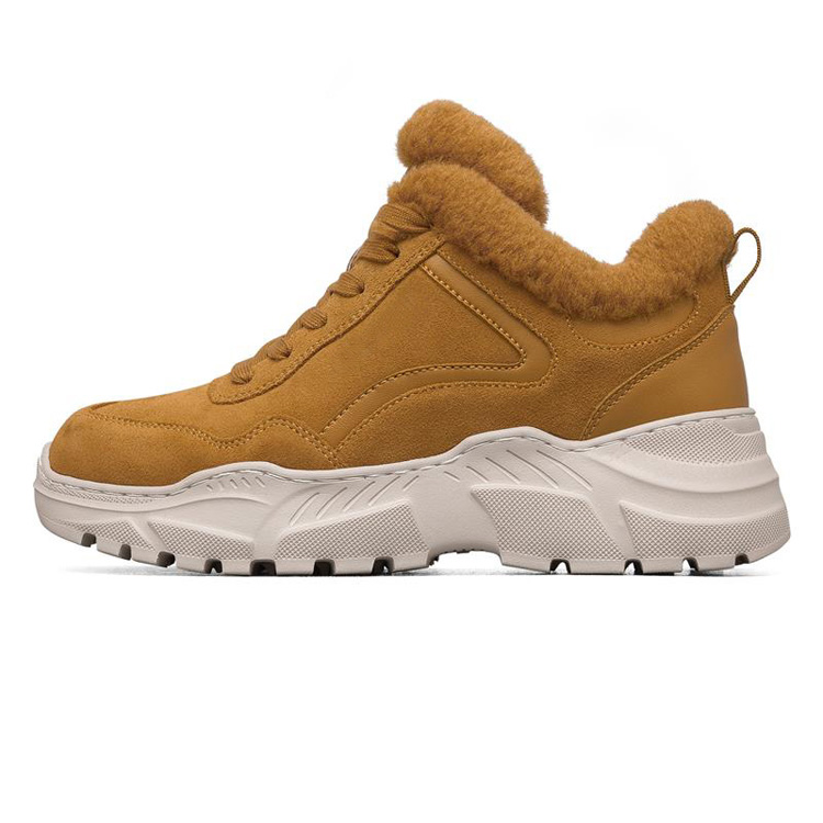 ਚਾਈਨਾ ਫੈਕਟਰੀ ਕਸਟਮ ਮਹਿਲਾ ਪੁਰਸ਼ ਵਿੰਟਰ ਆਊਟਡੋਰ ਫੌਕਸ ਫਰ ਜੁੱਤੇ ਯੂਨੀਸੈਕਸ ਬਰਫ ਸਰਦੀਆਂ ਦੇ ਬੂਟ