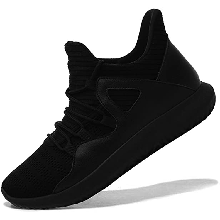 China Fashion Style Unisex yangaphandle Knit Lace-up Zapatos Ukuhamba Casual Ukubaleka izihlangu