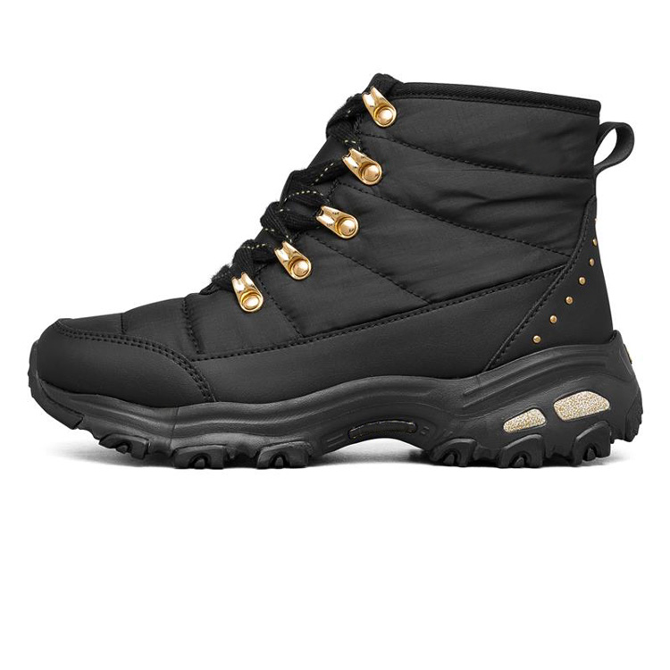 China Hot Sale New Fashion Outdoor Nyaman Anti-slip Botas Wanita Pria Winter Boots Salju Anget