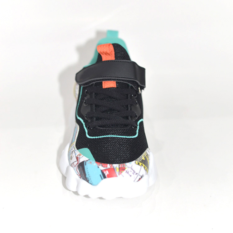 Gwneuthurwr Tsieina Cyfanwerthu Bachgen Merch Ysgafn Cyfforddus Achlysurol Plant Esgidiau Chwaraeon Awyr Agored