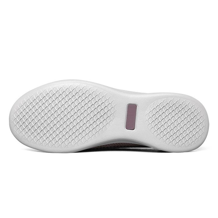 Висококвалитетен добавувач, пролетно лето, дами за дишење со приспособено лого на лизгање на рамни мокасини чевли Жена