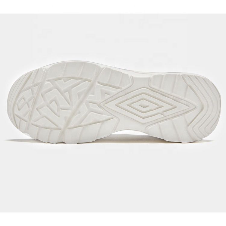 Breathable Wanita Anak Sepatu Olahraga Kualitas Tinggi Kotak EVA MD Karet Beige Kelas Atas Desain Fashion Merek Lace-up Mesh Pria