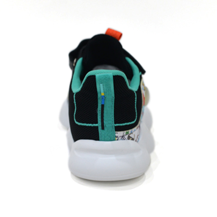 Gwneuthurwr Tsieina Cyfanwerthu Bachgen Merch Ysgafn Cyfforddus Achlysurol Plant Esgidiau Chwaraeon Awyr Agored