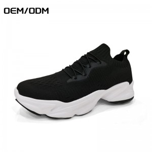 Low MOQ for Hot Sale Brand Flyknit Sport Shoes for Men